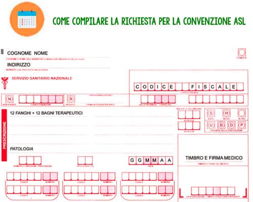 come compilare la richiesta per la convenzione ASL